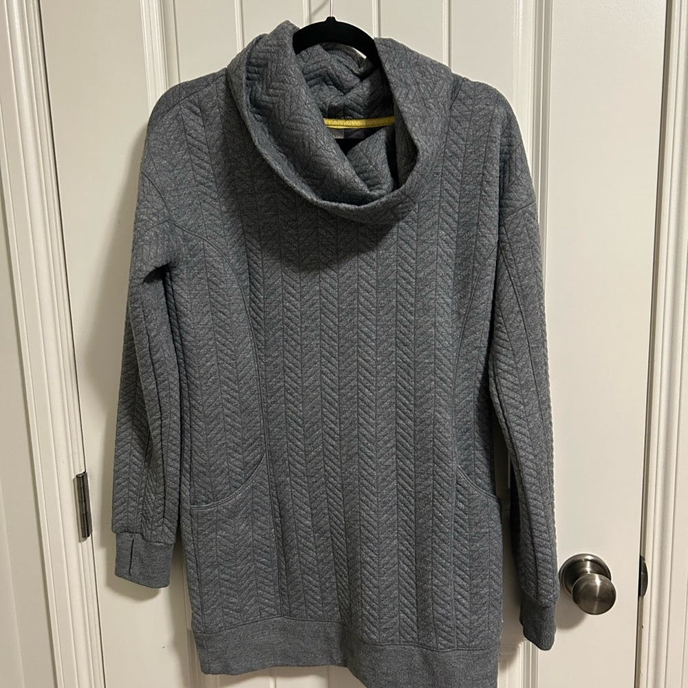 Shambhala gray Tunic Sweater